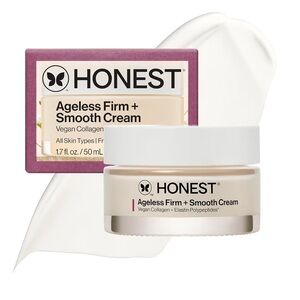 Honest Beauty Ageless Firm and Smooth Cream | Powered by Vegan Collagen EWG